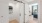 a room with white walls